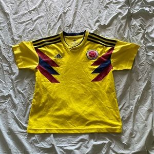 Adidas Kids Colombia national soccer team jersey